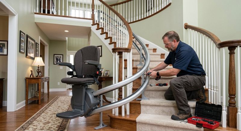 Staircase Lift Installation in Mckinney, TX